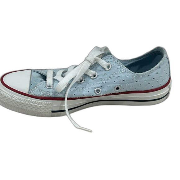 Converse Sneakers Women’s Size 5 Fountain Blue Chuck Taylor All Star Low Top - Picture 12 of 12
